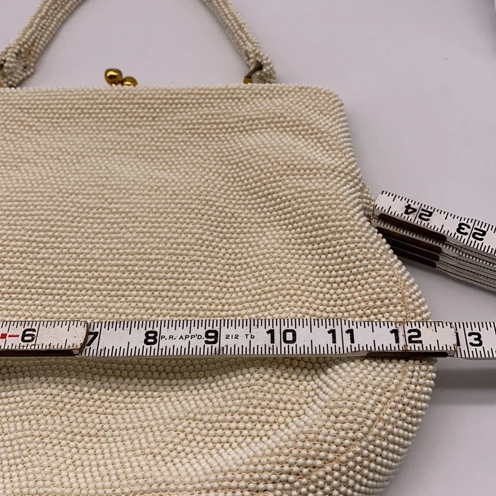 Lumured Petite Bead Vintage Handbag